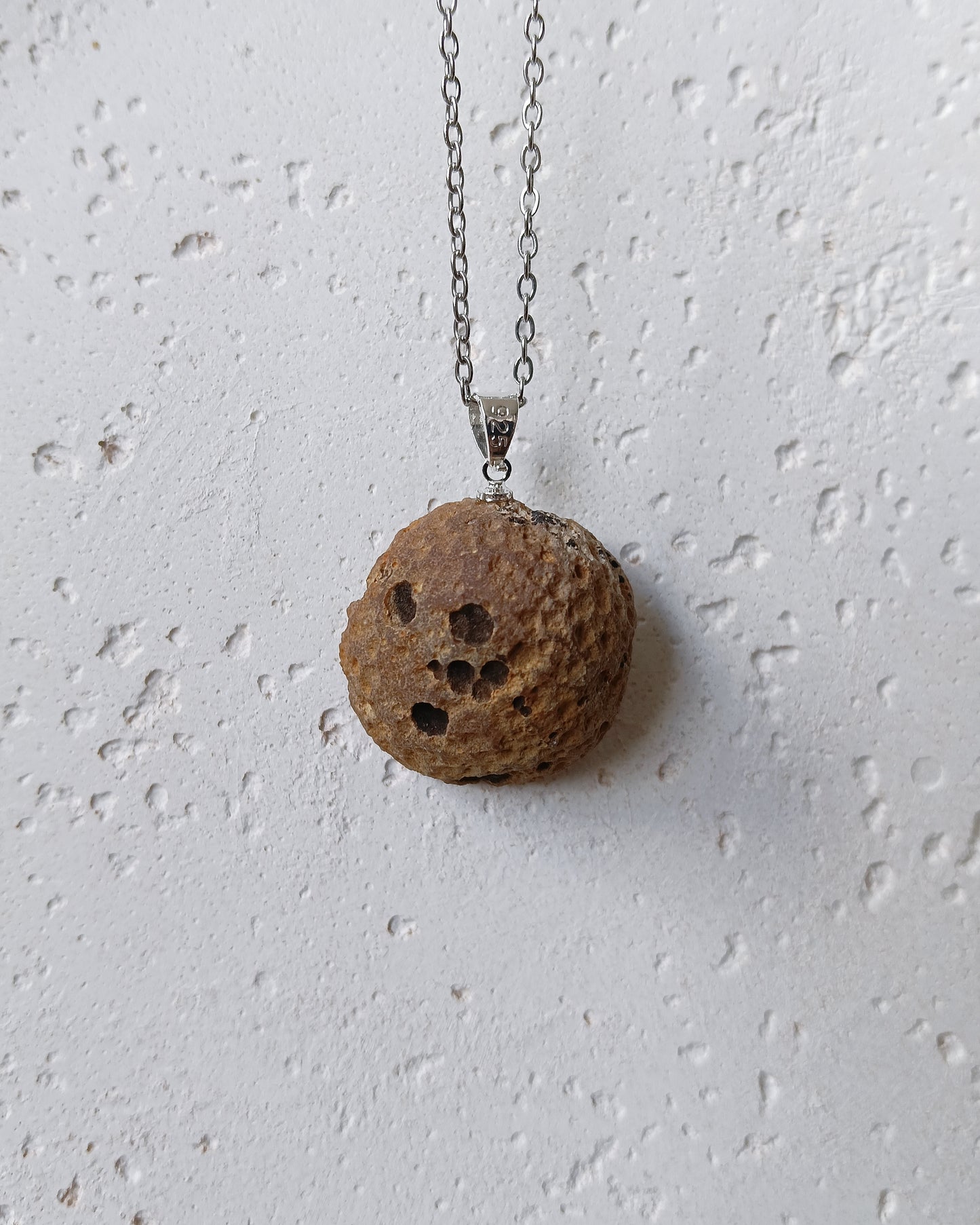 Agaat geode edelsteen hanger