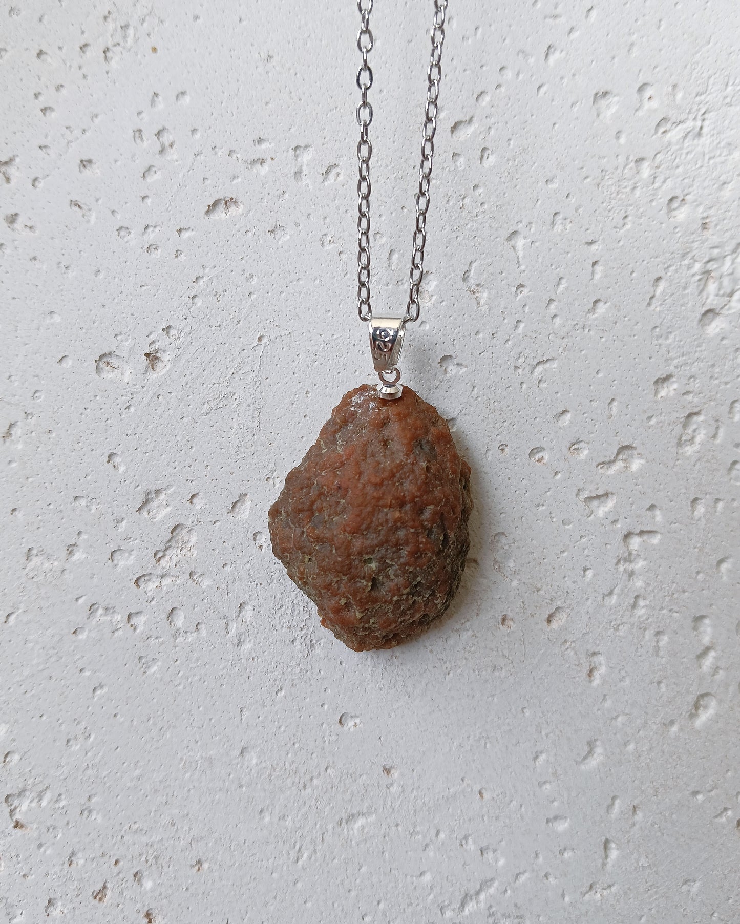 Agaat geode edelsteen hanger