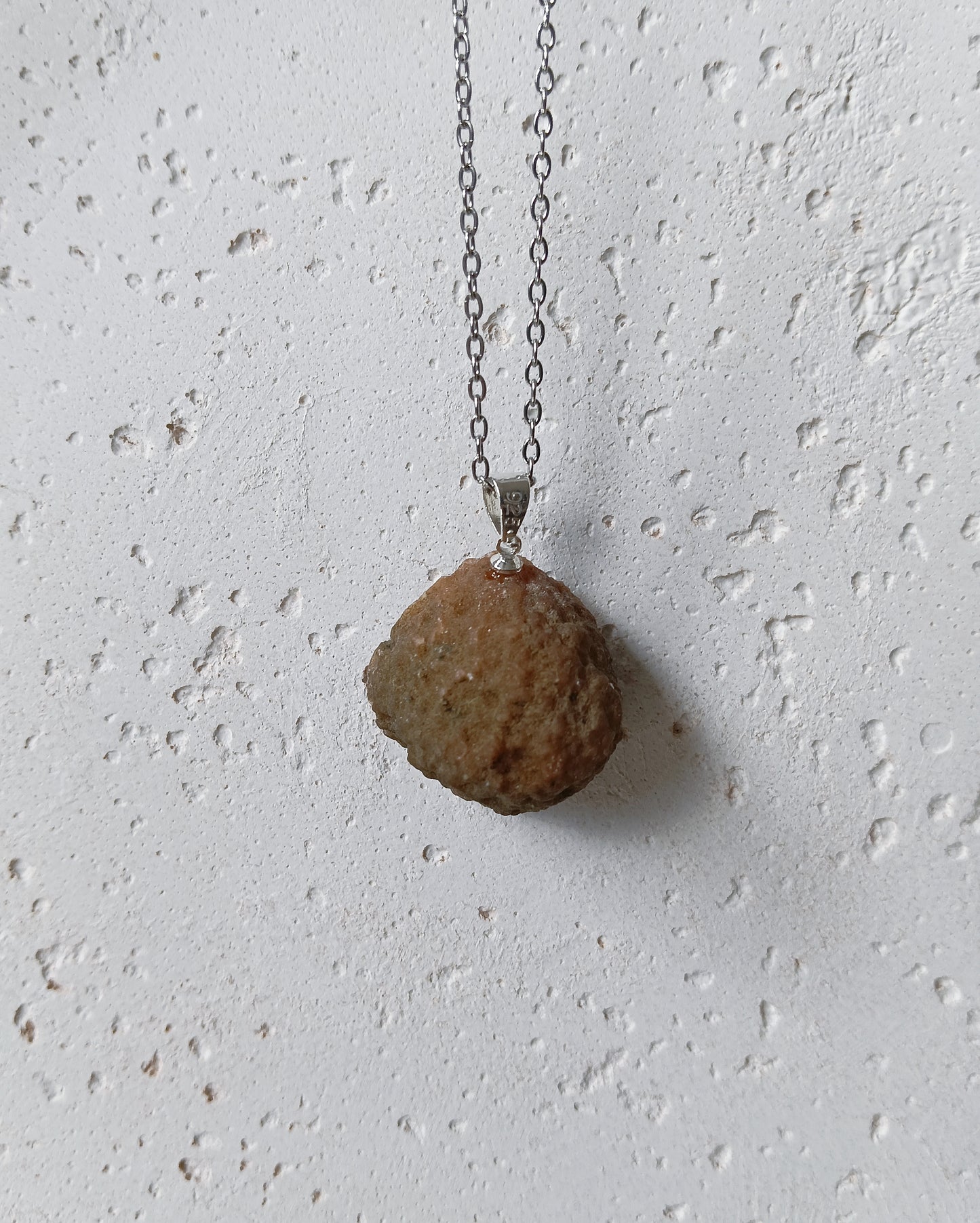 Agaat geode edelsteen hanger