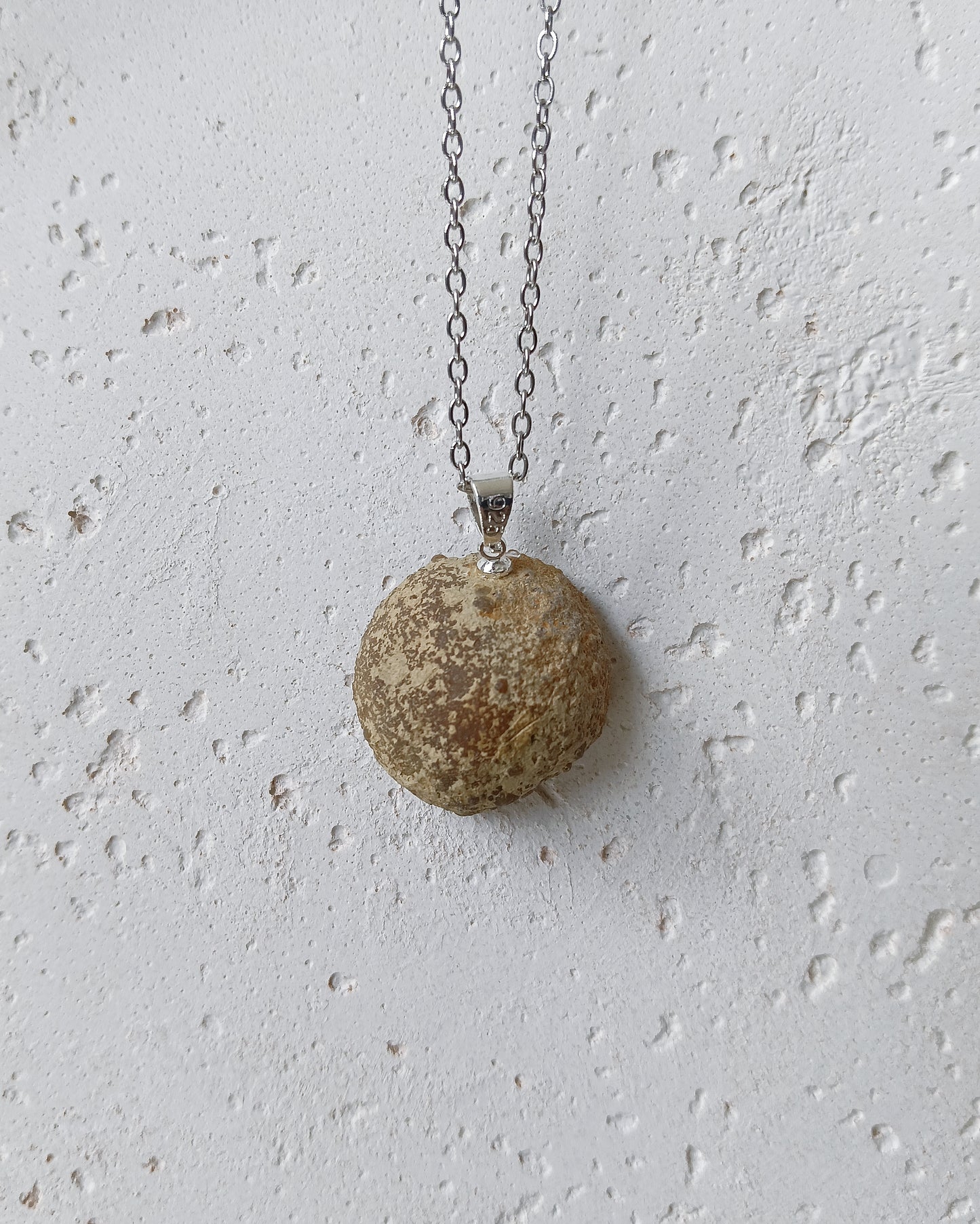 Agaat geode edelsteen hanger