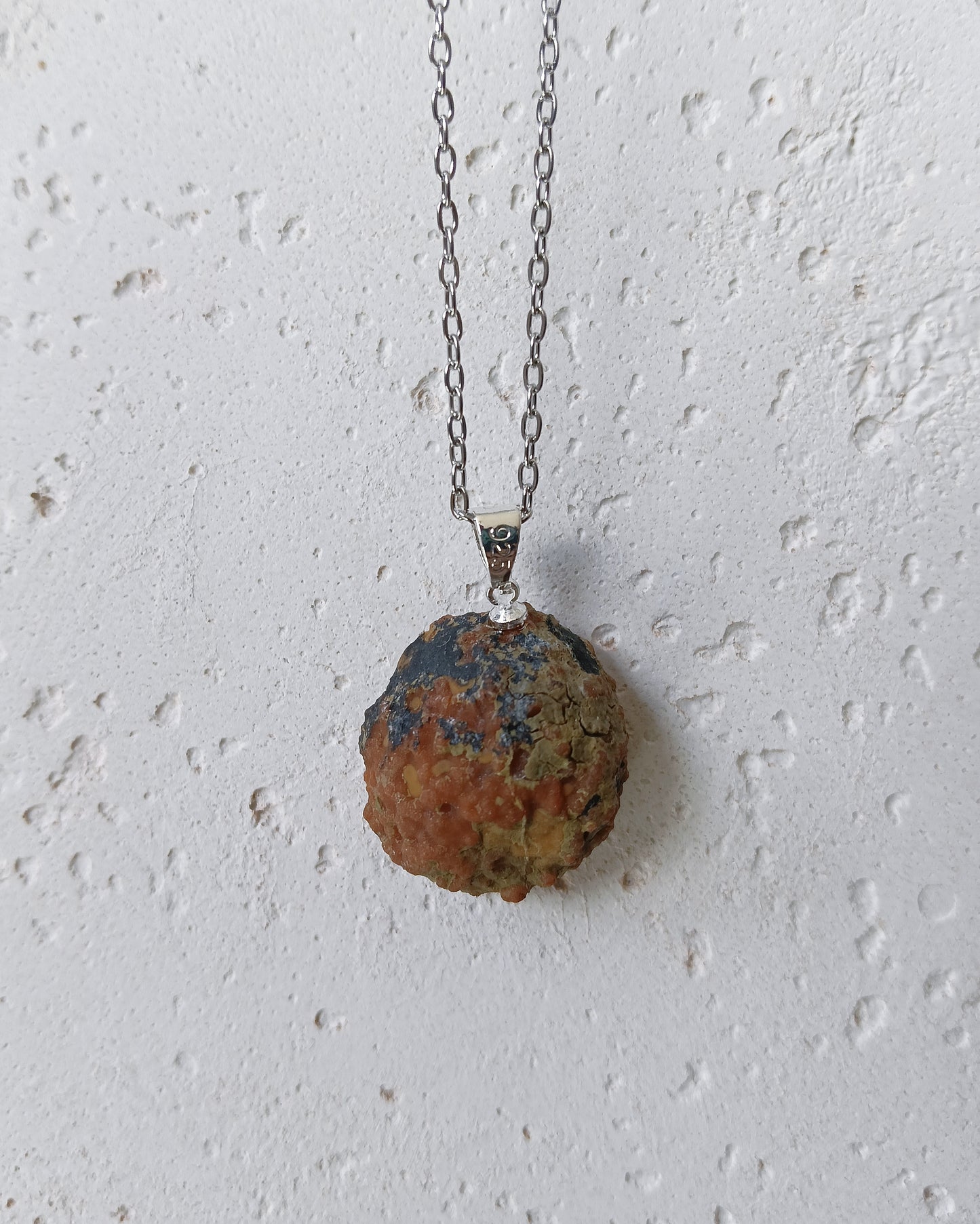 Agaat geode edelsteen hanger