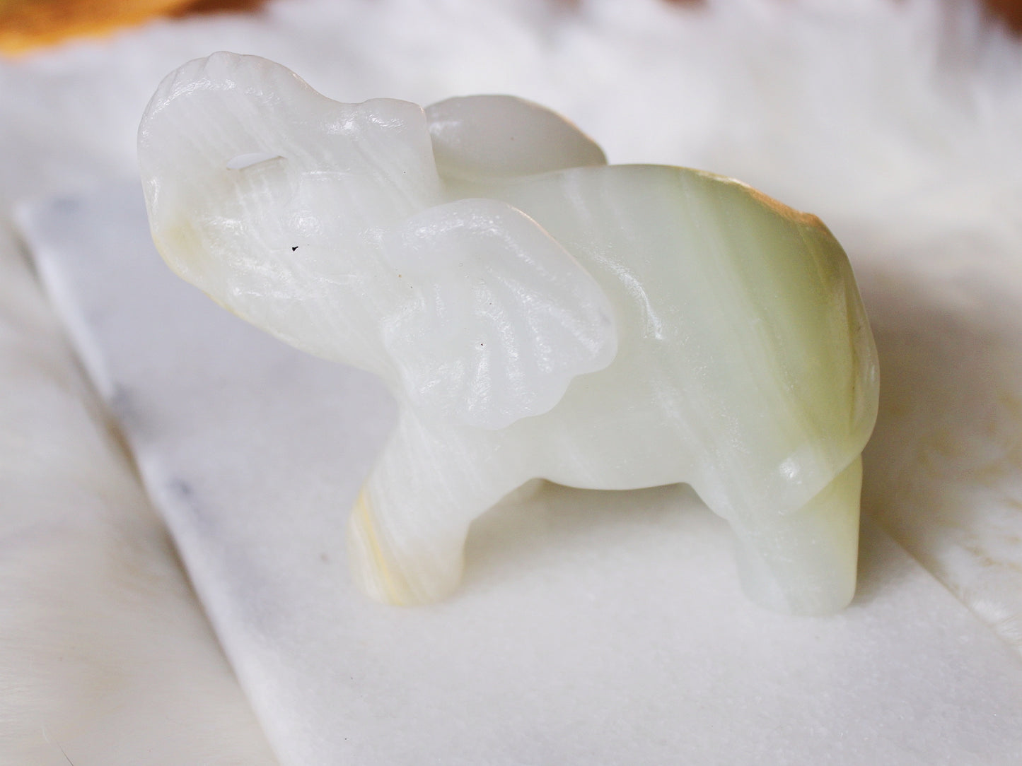 Groene Calciet olifant XXL