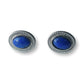 Lapis lazuli oorbellen - s925 zilver