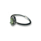 Peridoot ring verstelbaar - stainless steel