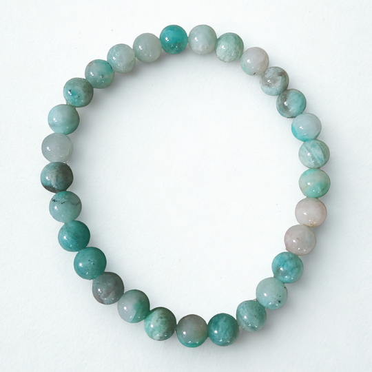 Amazoniet Armband | 6 mm kralen - 17 cm