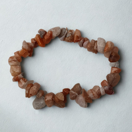 Carneool armband | Split kralen