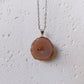 Agaat geode edelsteen hanger