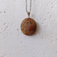 Agaat geode edelsteen hanger