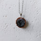 Agaat geode edelsteen hanger