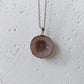 Agaat geode edelsteen hanger