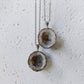 Agaat geode edelsteen hanger
