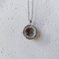 Agaat geode edelsteen hanger