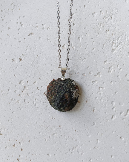 Agaat geode edelsteen hanger