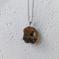 Agaat geode edelsteen hanger