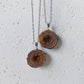 Agaat geode edelsteen hanger