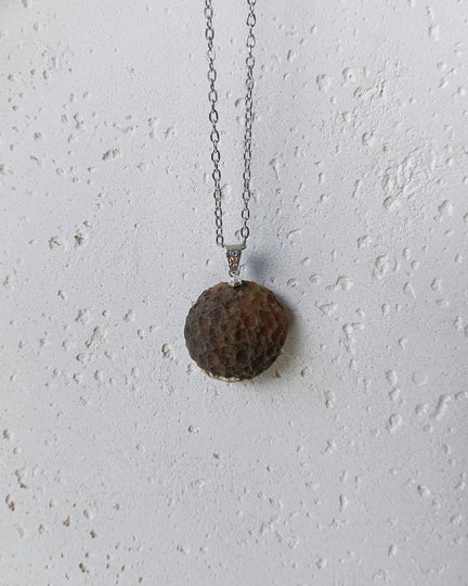 Agaat geode edelsteen hanger