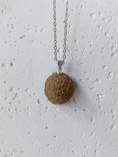 Agaat geode edelsteen hanger