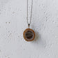 Agaat geode edelsteen hanger