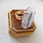 Stalactiet ring verstelbaar - Brass verguld