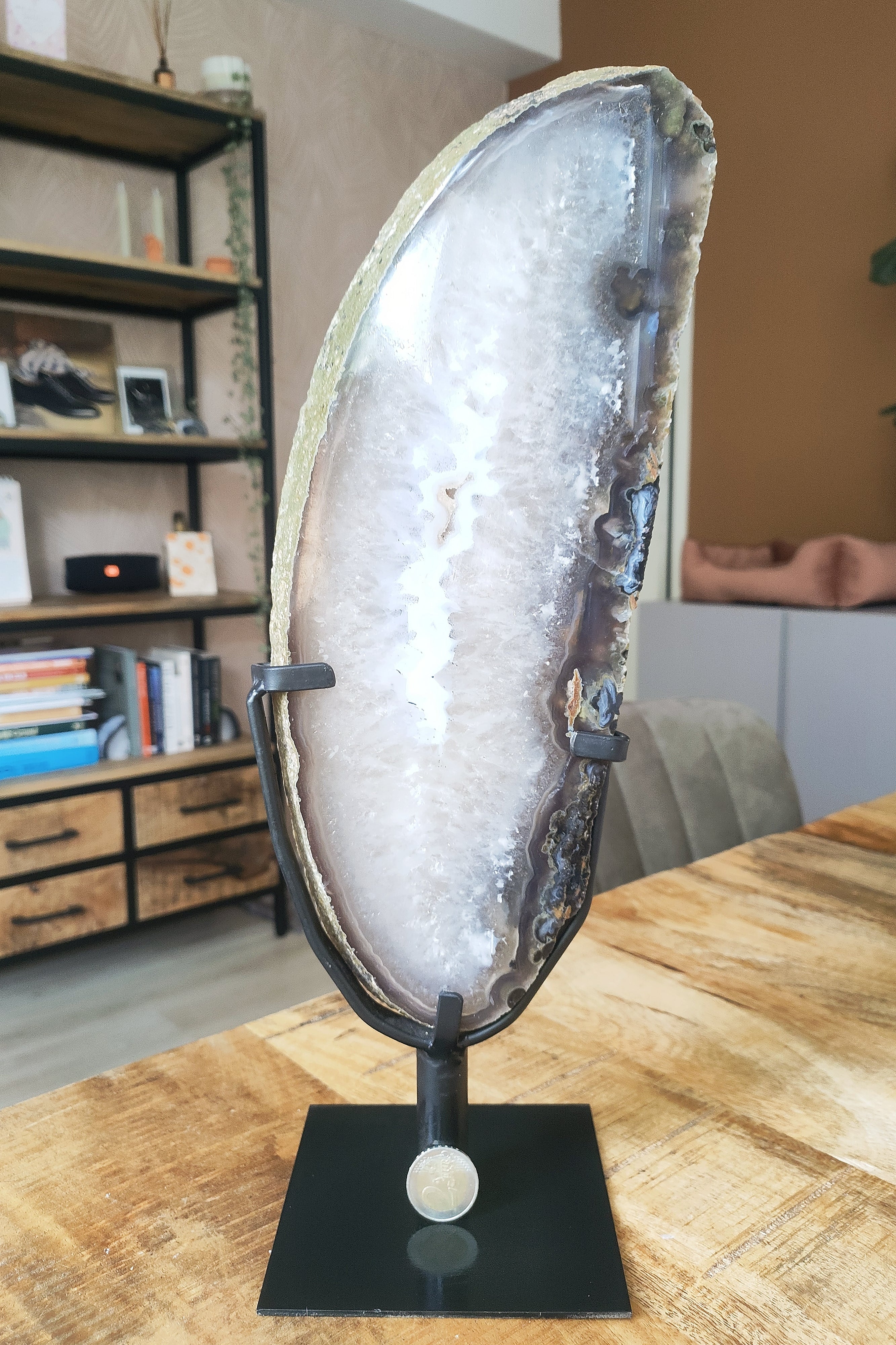 Agaat op standaard  2.26 kg